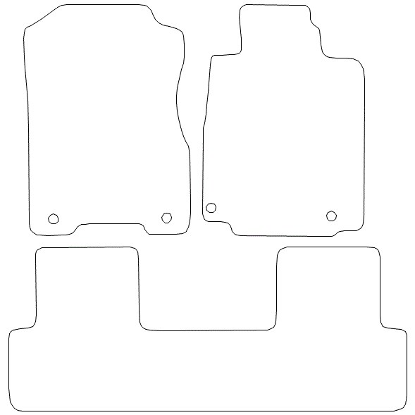 Honda CRV 4th Gen Car Mats